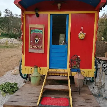 Glamping Circus Wagon With Garden Talurdo Retreat Holiday home *